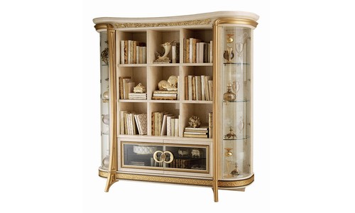 Exklusiver bücherschrank - exklusiver,