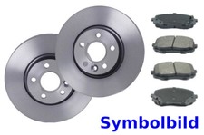 Bremsensatz Hinten für AUDI A6 Avant SKODA SUPERB I VW PASSAT Variant