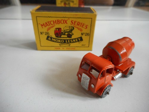 Matchbox moko lesney cement - moko,