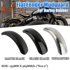 Heckfender Kotflügel Schutzblech Stahl 155mm x 565mm Für Harley Bobber Chopper