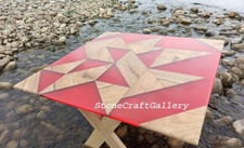 48 " Holz Und Epoxid Harz Ess