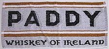Paddy Irish Whiskey Baumwolle Bar Handtuch 20 Zoll x 10 Zoll (pp)
