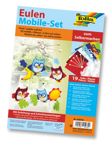 Folia mobile set eulen - mobile-set, "eulen",