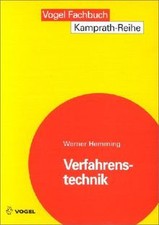Verfahrenstechnik von Hemming, Werner | Buch | Zustand gut