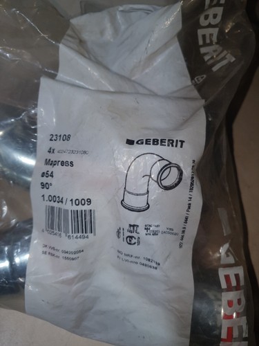 Geberit mapress stahl bogen - mapress, c-stahl