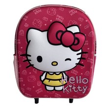 Hello Kitty Rucksack 3D Design Praktische Schultasche für Schule und Freizeit