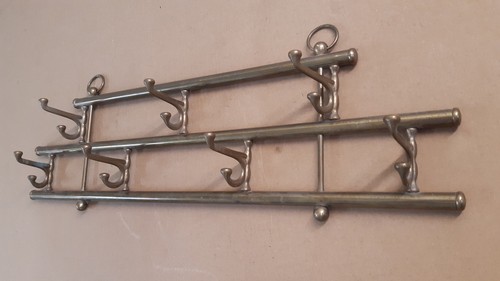 Alte garderobe messing - messing, 7