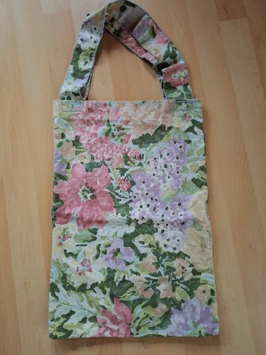 Tasche bunte blumen und - bunte,