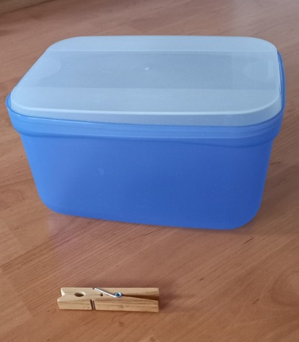 Tupperware swing box blau mit - blau,