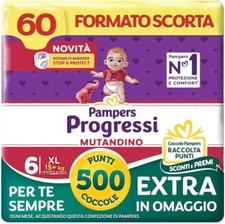 Pampers progressi mutandino - mutandino, xl