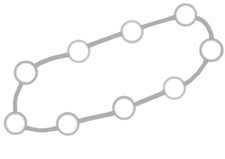 Jalousie Rollo Endloskette