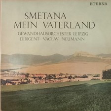 2 LP Smetana Mein Vaterland Neumann Leipzig Vinyl Eterna DDR 8 25 931-932