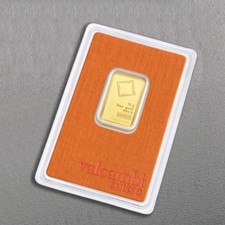 Valcambi Suisse Goldbarren 10 g – 999,9 – im Assay (versiegelt)