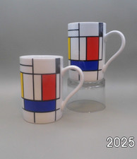 Porzellan Becher  Set 1 Paar (