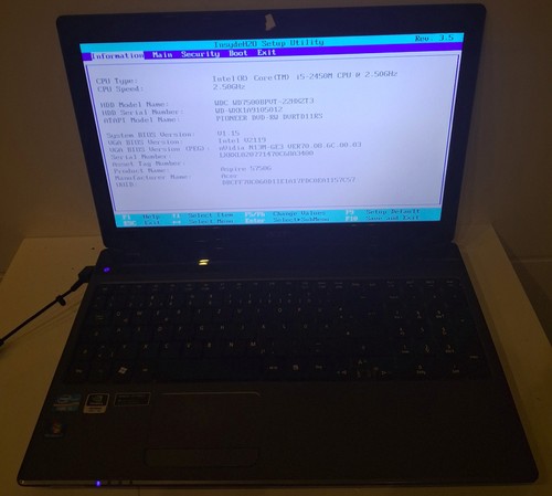 Acer aspire 5750 - aspire, series