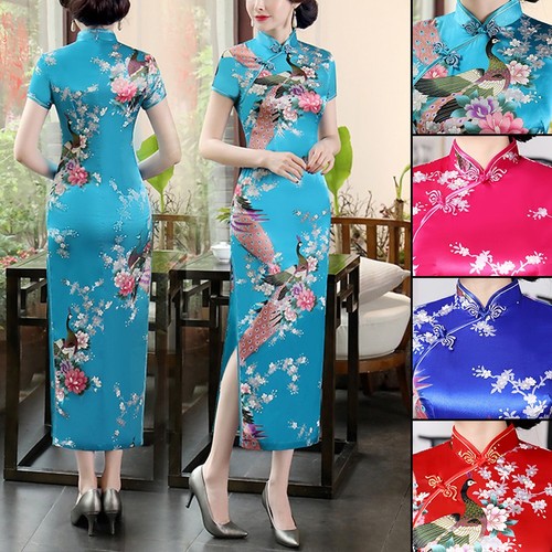 Kleid qipao blumen - qipao,