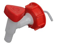 Auslaufhahn Drehverschluß rot Aspen f. Sonderkraftstoff Kanister
