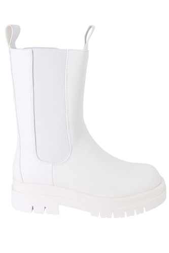 Weiße stiefel leder - weiße,