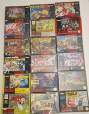Super Nintendo Spielesammlung