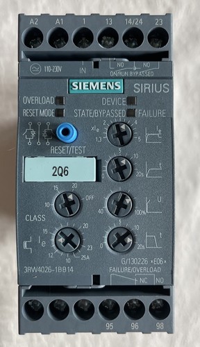 Siemens sirius sanftstarter - sanftstarter, s0