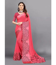 Party Wear Saree Georgette
