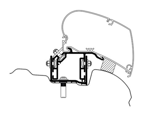 Adapter für omnistor markise - für,