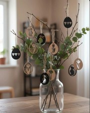 Deko Oster Aufhänger aus holz