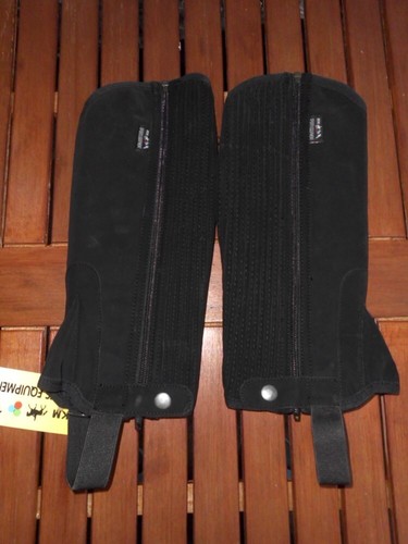 Leder chaps half - half, reiter