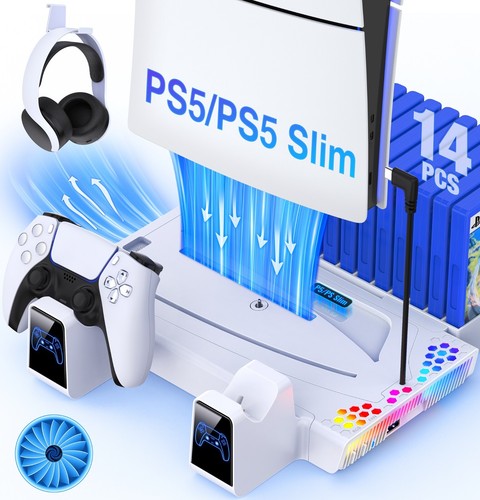 Ps5 slim stand cooling - ps5,