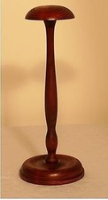 Hutständer Mützenständer Holzständer Holz  Perückenständer gedrechselt 35 cm