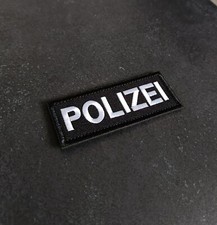 Polizei patch mit klett - mit, |