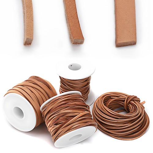Lederband 2mm 3mm 5mm - lederband,