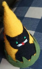 Filz Eierwärmer Katze