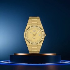 Tissot PRX Champagner Gelbgold