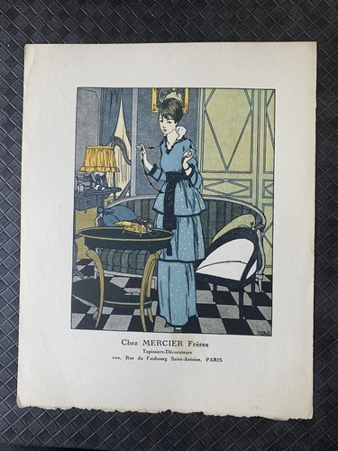 Art deco paul meras gazette - deco,