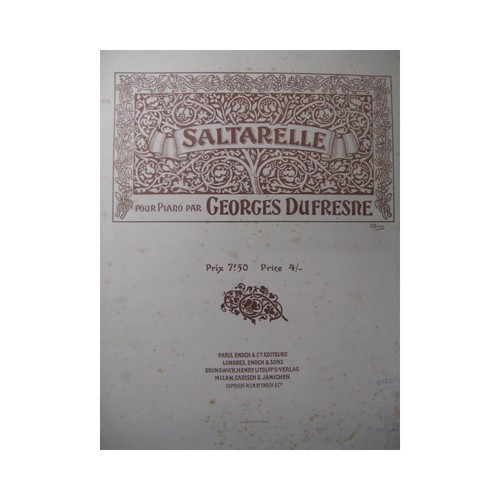 Dufresne georges saltarelle - dufresne,