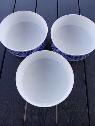 Melitta porzellan blau - porzellan, weiß