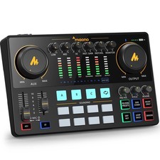 10 Channel Podcast Mixer Pro