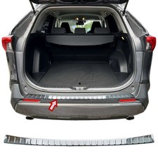Ladekantenschutz Edelstahl Chrom passend für Toyota Rav4 V | BJ ab 2018>