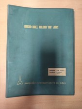 ORIGINAL Deutz Werkstatthandbuch F/AL 514 614 Handbuch Traktor Schlepper K37