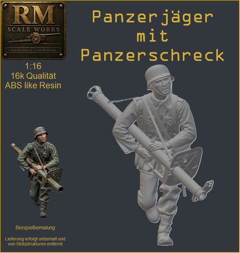Ww2 wehrmacht figur - 1:16,