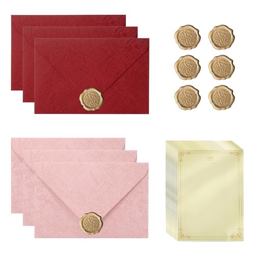 Briefpapier mit umschlag - umschlag, set