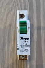 Kopp LS 68 B16A Sicherungsautomat Leitungsschutzschalter 230/400V gebraucht