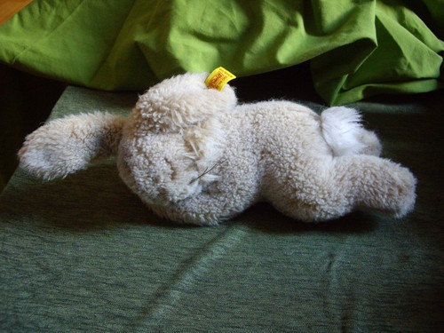 Steiff hase floppy fahne - hase,
