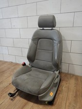 Sitz Audi A3 8P Sportback vorne links teil-Leder grau