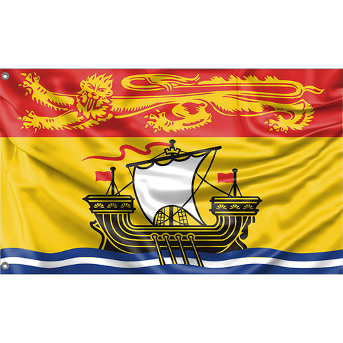 New brunswick canada flagge - new,