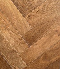 15 mm Räuchereiche Herringbone Parkett technisches Holz "PROBE"