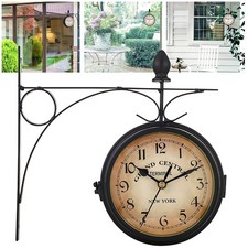 Bahnhofsuhr Doppelseitig Uhr