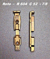 Roto - Kippschliessblech Kippschließstück - R 604 C 52 - 6 4823 137 20 0101 4