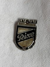 RIXE klein Steuerkopfschild Markenschild Fahrrad Schutzblech Alt Emblem Oldtimer